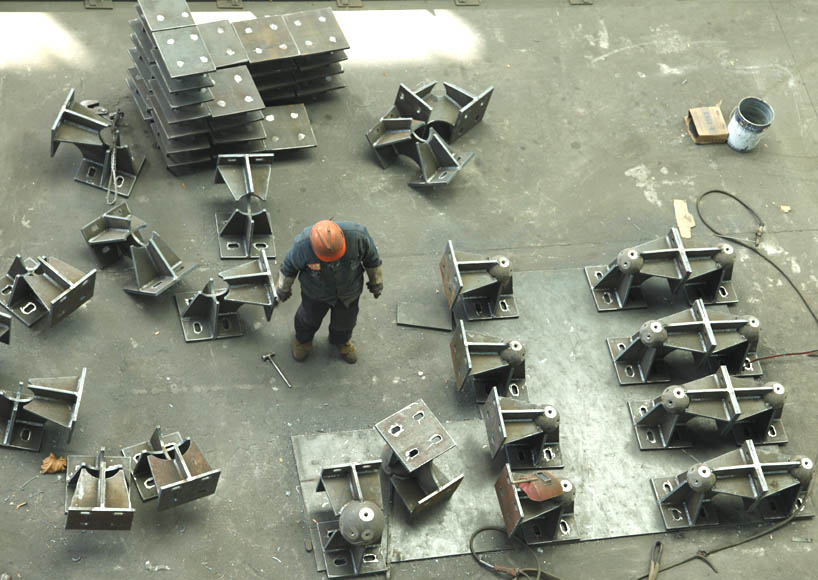 淮安煤棚网架双向支座