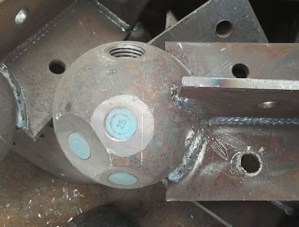 淮安螺栓球球塞，网架配件